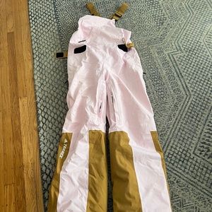 Adidas women’s snow boarding bib Pink